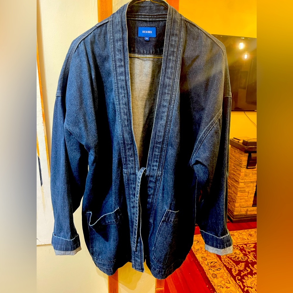 Denim Kimono Jacket